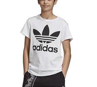 adidas Trefoil Tee, T-shirt Unisex - Bimbi 0-24, White/Black, 9-12 mesi