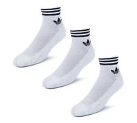 ADIDAS originals calze corta logo bianco unisex 39/42