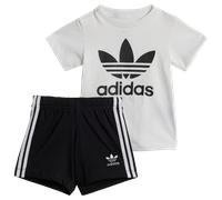 Adidas Trefoil unisex Tute da ginnastica - Nero - Jersey di cotone - Foot Locker Black 75 - 80 CM