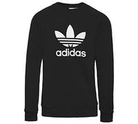 ADIDAS originals felpa girocollo nero donna 40
