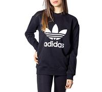 ADIDAS originals felpa girocollo nero donna 42