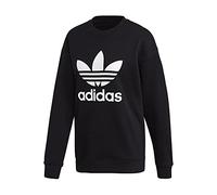 ADIDAS originals felpa girocollo nero donna 42
