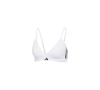 adidas Triangle WRAP Bralette - Sport Active Essentials Cotton 3 Stripes - Biancheria intima comoda