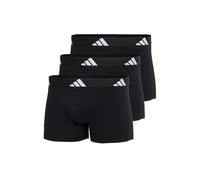 adidas Trunk (3pk) -Active Flex Cotton Intimo, 000 Nero, L (Pacco da 3) Uomo