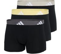 adidas Trunk (3pk) -Active Flex Cotton Boxer a Pantaloncino, 904 Assortiti, M (Pacco da 3) Uomo