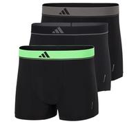 adidas Trunk (3pk) -Active Micro Flex Eco-Bequeme Unterwäsche Pantaloncini, Assorted_4am014, L Uomo