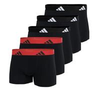 adidas Trunk (5pk) -Active Flex Cotton Boxer a Pantaloncino, 902 Assortiti, S (Pacco da 5) Uomo