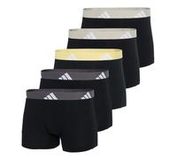 adidas Trunk (5pk) -Active Flex Cotton Boxer a Pantaloncino, 903 Assortiti, L (Pacco da 5) Uomo
