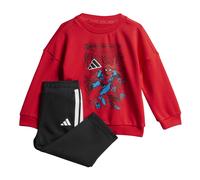 Completo felpa e pantaloni Spider Man Marvel per bambini Pure Ruby / White 18-24M