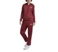 Adidas - Tuta da Donna Linear Logo, Rosso Codice KB8441 - 9W