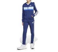 Adidas Tuta da Ragazzi Essentials Tiberio 3-Stripes Blu Codice JI6035 - 9B