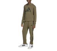 adidas Mixte enfant SEASONALS CAMO TRACKSUIT, olive strata/black, 15-16 Years