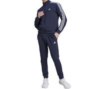 adidas Tuta Full Zip 3 Stripes Uomo Nero