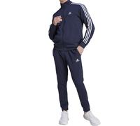 adidas Tuta Full Zip 3 Stripes Uomo Nero