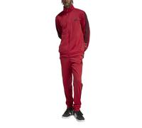 adidas Homme SPORTSWEAR BASIC 3 STRIPES TRICOT TRACKSUIT, active maroon, L