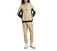 Adidas Tuta da Uomo Fleece Colorblock Hooded Beige Taglia M Codice KB5265 Beige