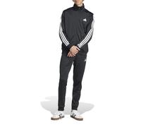 Tuta adidas Sportswear Basic 3-Stripes nero puro bianco - L