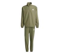 adidas Uomo 3 Stripes Woven Track Suit, olive strata, XS