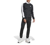 Tuta adidas Sportswear Basic Tricot Colorblock nero bianco - S