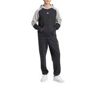 Adidas Tuta da Uomo Sportswear Fleece Colorblock Nera Nero