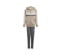 ADIDAS TUTA GINNASTICA JUNIOR JN2242 J 3S TIB FL TS SILVER/GREY/METAL GREY