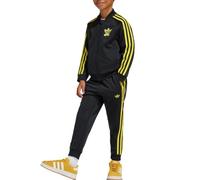 adidas Tuta nera mista Originals x Smiley World, Nero , 5-6 Anni
