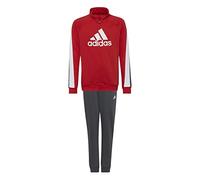 adidas Tuta sportiva da ragazzo B Bos Cot Ts, rosso/nero/grigio, 16 años, rosso, nero, grigio, 15-16 anni