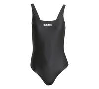adidas Donna U-Back Swimsuit, Black/White, 46
