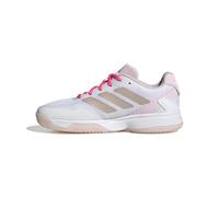 adidas Ubersonic Kids Tennis Shoes, Scarpe, off White/Silver Metallic/Powder Plum, 35.5 EU