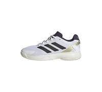 adidas Ubersonic Kids Tennis Shoes, Scarpe Unisex-Bambini, Ftwr White/Core Black/Aurora Plum, 35 EU