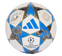 Pallone mini della fase di campionato UCL 25/26 White / Dark Blue / Multicolor / Gold Metallic 1