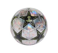 Adidas UEFA Champions League Training Foil Ball IX4068 Unisex Football, argento, 5 EU