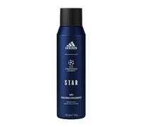 Adidas UEFA Star Edition, Deo Body Spray, Spray Deodorante Uomo, Formula Vegana, Protezione 48 ore, 150ml