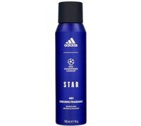adidas UEFA STAR Edition Deodorante spray a lunga durata da uomo, profumo di agrumi, 150 ml