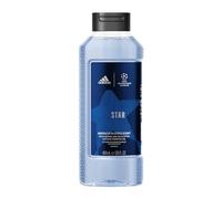 adidas UEFA Star Edition, Gel Doccia Bagnoschiuma Uomo, Formula Vegana, 400ml (Confezione da 6)