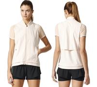 Adidas Ultimate365 Aeroready Gilet Donna Golf Giacca Sportiva Lino Crema Bianco