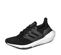 Adidas Ultraboost 21 W, Scarpe da Corsa Donna, Nucleo Nero/Nucleo Nero/Grigio Quattro, 37 1/3 EU