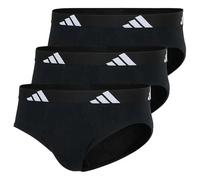 Adidas Slip Active Flex Cotton (Confezione da 3) Mutande da uomo black