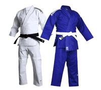 adidas Uniforme da judo da allenamento, 500 g, per studenti di arti marziali (180)