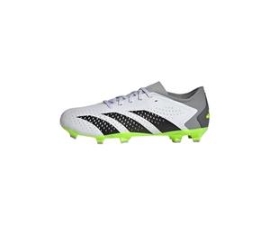 Adidas Unisex Accuracy.3 L FG, Cloud White/Core Black/Lucid Lemon, 42 2/3 EU
