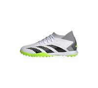 Adidas Scarpe da calcio Predator Accuracy.3 Turf Unisex Cloud White/Core Black/Lucid Lemon 46 EU
