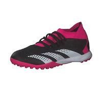 Adidas Unisex Accuracy.3 Turf Boots, Core Black/Cloud White/Shock Pink, 45 1/3 EU