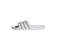 Adidas Unisex Adilette Aqua Slides Cloud White / Platinum / Cloud White 7 UK 40.5 EU