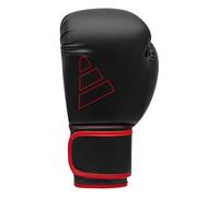 adidas Unisex - Adulti Ibrido 80 Guanti da boxe, nero/rosso, 14 oz EU