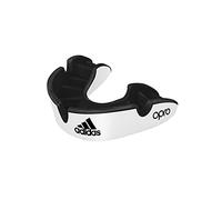adidas Unisex - Adulti Opro Gen4 Argento Paradenti Bianco/Nero Senior