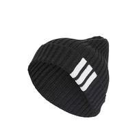 adidas Unisex - Adulto 3 Stripes Beanie Hat, Black/White, L-XL
