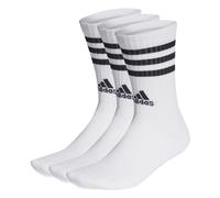 adidas Unisex - Adulto 3-Stripes Cushioned Crew Socks 3 Pairs, 48-51