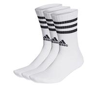 adidas - 3S Cushioned Sportswear Crew 3-Pack - Calze casual Unisex XL | EU XL bianco