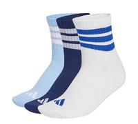 adidas - 3-Stripes Essential Concept Mid 3-Pack - Calze casual EU 37-39 blu