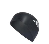 Cuffia da nuoto adidas 3-Stripes Black / White 1 Taglia
